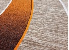 Мокетен килим ERIKA 8012 beige/orange